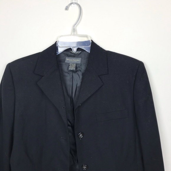 Black Banana Republic wool blazer! - Picture 2 of 8